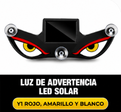 Luz LED Ojos de Demonio para Coche – Recargable USB